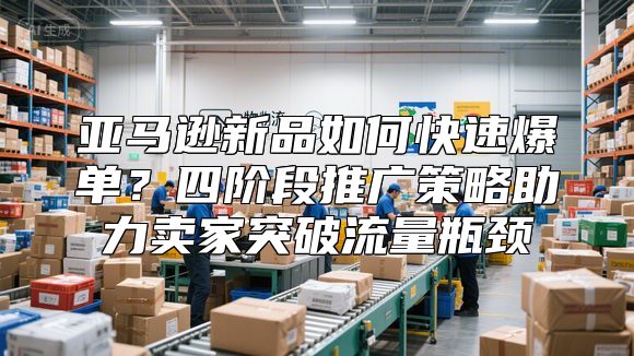 亚马逊新品如何快速爆单?四阶段推广策略助力卖家突破流量瓶颈